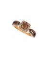 Le Vian 14k Rose Gold 1.18 Ct. Tw. Diamond Ring In Gold