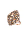 Le Vian 14k Rose Gold 1.29 Ct. Tw. Diamond Ring In Gold