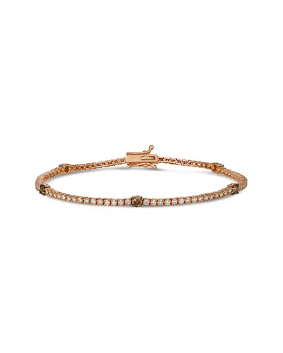 Le Vian ® 14k Rose Gold 1.47 Ct. Tw. Diamond Bracelet