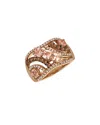 Le Vian 14k Rose Gold 1.59 Ct. Tw. Diamond & Morganite Ring
