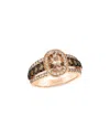 Le Vian ® 14k Rose Gold 1.71 Ct. Tw. Diamond & Morganite Semi Precious Ring