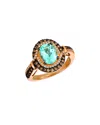 Le Vian ® 14k Rose Gold 1.94 Ct. Tw. Diamond & Aquamarine Ring
