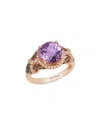 Le Vian Ladies Semi Precious Fashion Ring In 14k Strawberry Gold