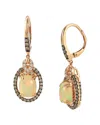 Le Vian ® 14k Rose Gold 2.96 Ct. Tw. Diamond & Opal Dangle Earrings