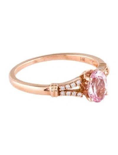 Pre-owned Le Vian 14k Spinel & Diamond Cocktail Ring In Multi
