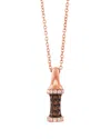 Le Vian 14k Strawberry Gold 0.13 Ct. Tw. Diamond Pendant Necklace