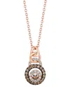 Le Vian 14k Strawberry Gold 0.24 Ct. Tw. Diamond Pendant Necklace