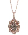 Le Vian 14k Strawberry Gold 0.26 Ct. Tw. Diamond Pendant Necklace
