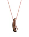 Le Vian 14k Strawberry Gold 0.32 Ct. Tw. Diamond Pendant Necklace