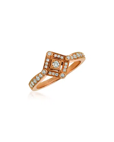 Le Vian 14k Strawberry Gold 0.33 Ct. Tw. Diamond Ring