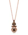 Le Vian 14k Strawberry Gold 0.38 Ct. Tw. Diamond Pendant Necklace