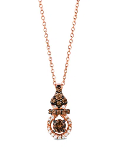 Le Vian 14k Strawberry Gold 0.38 Ct. Tw. Diamond Pendant Necklace