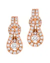 Le Vian 14k Strawberry Gold 0.66 Ct. Tw. Diamond Earrings