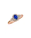 Le Vian ® 14k Strawberry Gold 0.74 Ct. Tw. Diamond & Sapphire Ring