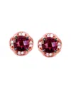 Le Vian ® 14k Strawberry Gold 1.38 Ct. Tw. Diamond & Rhodolite Earrings