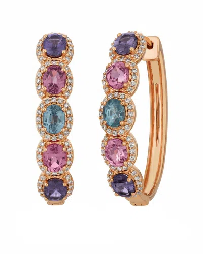 Le Vian 14k Strawberry Gold 1.59 Ct. Tw. Diamond & Ruby Earrings