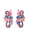 Le Vian ® 14k Strawberry Gold 4.07 Ct. Tw. Diamond & Sapphire Earrings