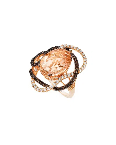 Le Vian 14k Strawberry Gold 8.28 Ct. Tw. Morganite Ring