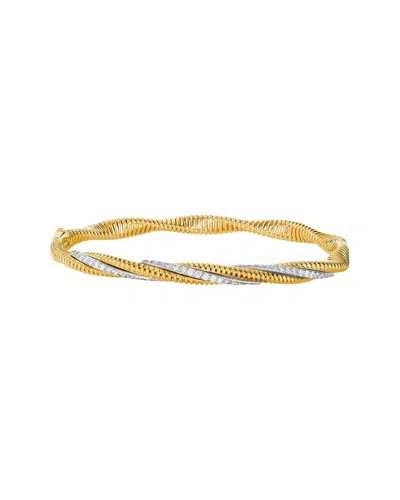Le Vian ® 14k Two-tone 0.55 Ct. Tw. Diamond Bangle Bracelet In Gold