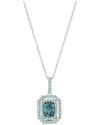 Le Vian ® 14k Vanilla Gold 1.06 Ct. Tw. Diamond & Grey Spinel Pendant Necklace