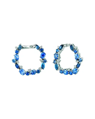 Le Vian ® 14k Vanilla Gold 3.05 Ct. Tw. Diamond & Sapphire Earrings