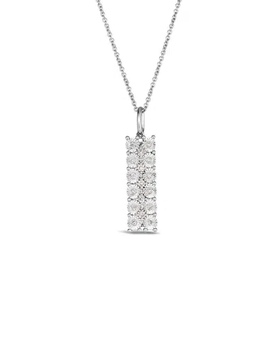 Le Vian 14k W/g Pend 0.14 Dia In Silver