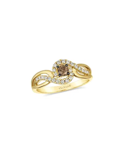 Le Vian 14k Y/g Ring 0.42 Dia In Gold