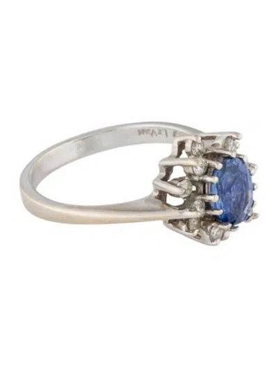 Pre-owned Le Vian 18k 1.09ct Sapphire & Diamond Cocktail Ring In Multi