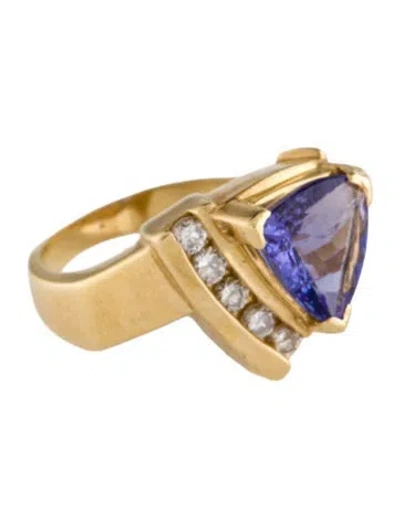 Pre-owned Le Vian 18k 2.48ct Tanzanite And Diamond Cocktail Ring In Multi