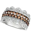 LE VIAN 20TH ANNIVERSARY DIAMOND JUBILEE CROWN RING (2 CT. T.W.) IN 14K WHITE GOLD, 14K ROSE GOLD OR 14K YEL