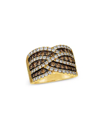 Le Vian ® 25th Jubilee 14k 1.84 Ct. Tw. Diamond Cocktail Ring In Brown