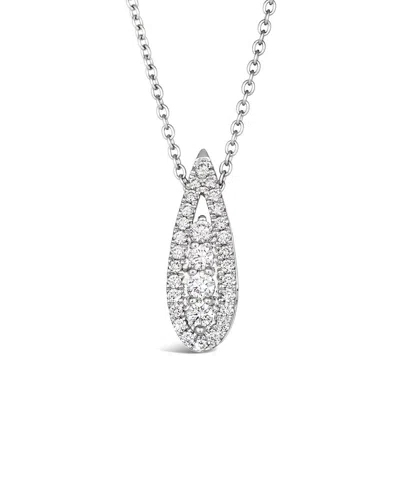 Le Vian 95% Platinum Pend 0.54 Dia In Metallic