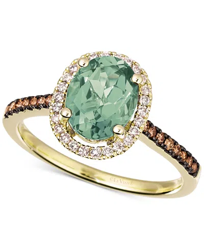 Le Vian Amethyst (1-3/8 Ct. T.w.) & Diamond (1/4 Ct. T.w) Ring In 14k Rose Gold (also In Citrine, Deep Sea B