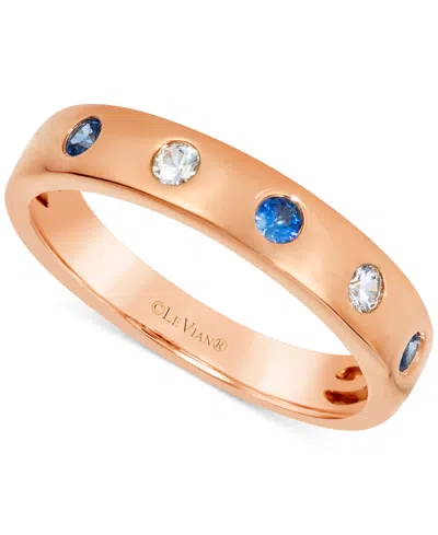 Le Vian Anywear Everywear Blueberry Sapphire (1/6 Ct. T.w.) Or Pink Sapphire (1/6 Ct. T.w.) & White Sapphire
