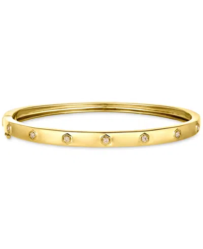 Le Vian Anywear Everywear Nude Diamond Bangle Bracelet (1/5 Ct. T.w.) In 14k Gold (also Available In Rose Go