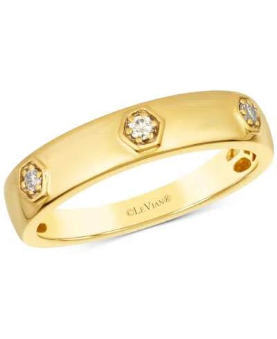 Le Vian Anywear Everywear Nude Diamond Polished Band (1/10 Ct. T.w.) In 14k Gold (also Available In Rose Gol