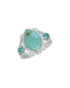 Le Vian ® Aquaprase Turquoise 14k 3.94 Ct. Tw. Aquaprase Turquoise Cocktail Ring