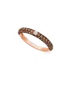 Le Vian ® Bands 14k Rose Gold 0.88 Ct. Tw. Diamond Ring