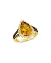 Le Vian ® Big Stone 14k 4.30 Ct. Tw. Diamond & Citrine Ring