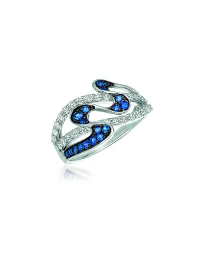 Le Vian ® Blueberry Sapphire™ 14k 0.86 Ct. Tw. Diamond & Sapphire Ring In Metallic