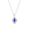 Le Vian Blueberry Sapphire Pendant Set In 14k Vanilla Gold In Blue