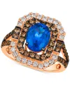 Le Vian Blueberry Tanzanite (1-3/4 Ct. T.w.), Chocolate Diamonds (7/8 Ct. T.w.) & Nude Diamonds (3/8 Ct. T.w In No Color