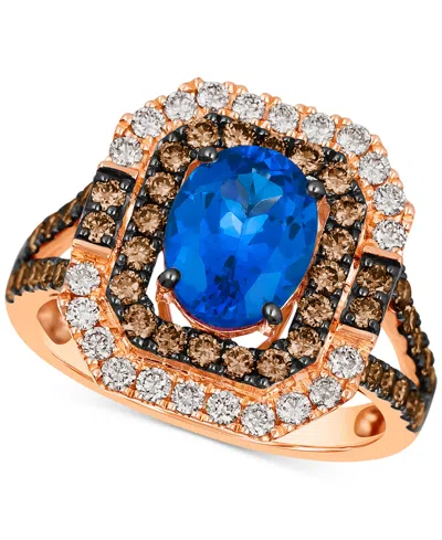 Le Vian Blueberry Tanzanite (1-3/4 Ct. T.w.), Chocolate Diamonds (7/8 Ct. T.w.) & Nude Diamonds (3/8 Ct. T.w In No Color