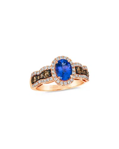 Le Vian ® Blueberry Tanzanite® 14k Rose Gold 1.68 Ct. Tw. Diamond & Tanzanite Ring