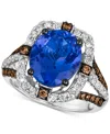 Le Vian Blueberry Tanzanite (4-1/2 Ct. T.w.), Chocolate Diamonds (1/2 Ct. T.w.) & Nude Diamonds (1/2 Ct. T.w In No Color