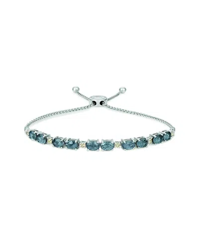 Le Vian ® Bolo 14k 0.40 Ct. Tw. Diamond & Spinel Bolo Bracelet In Metallic