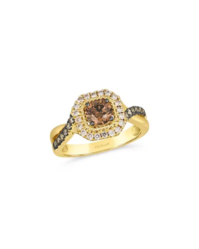 Le Vian Center Chocolate 14k 0.70 Ct. Tw. Diamond Ring In Gold
