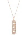 Le Vian Ladies Strawberry And Vanilla Necklace Set In 14k Strawberry Gold