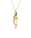 Le Vian ® Chocolate & Honey 14k 0.29 Ct. Tw. Diamond Pendant