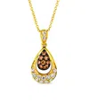 Le Vian ® Chocolate And Honey 14k 0.41 Ct. Tw. Diamond Pendant In Gold